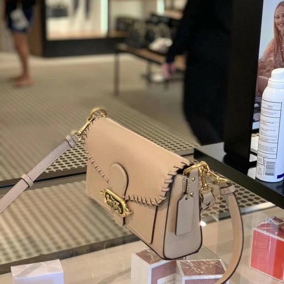 COACH Jade Shoulder Bag With Whipstitch 91025 - Picture 7 of 11